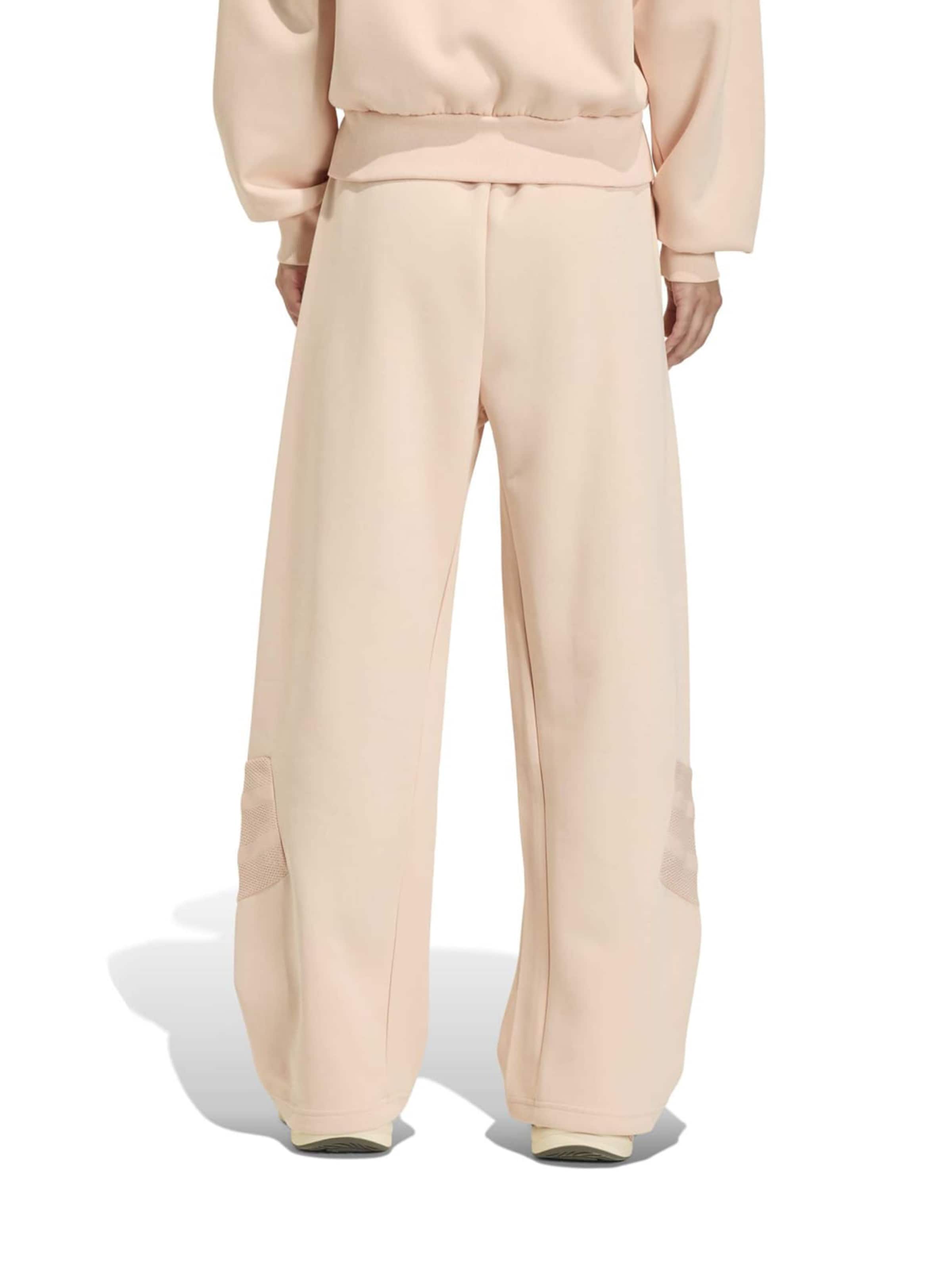 Wide leg Pantaloni sportivi di ADIDAS SPORTSWEAR in rosa