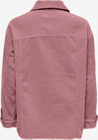 ONLY Демисезонная куртка 'Bitten' в Ярко-розовый