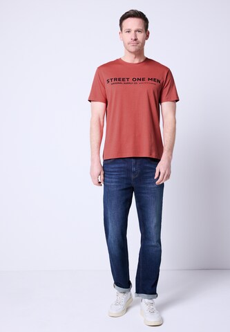 Street One MEN T-Shirt in Rot