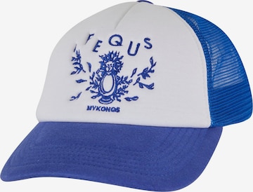 Pequs Czapka z daszkiem 'Mykonos' w kolorze niebieski: przód