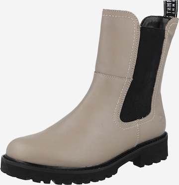 REMONTE Chelsea boots in Beige: front