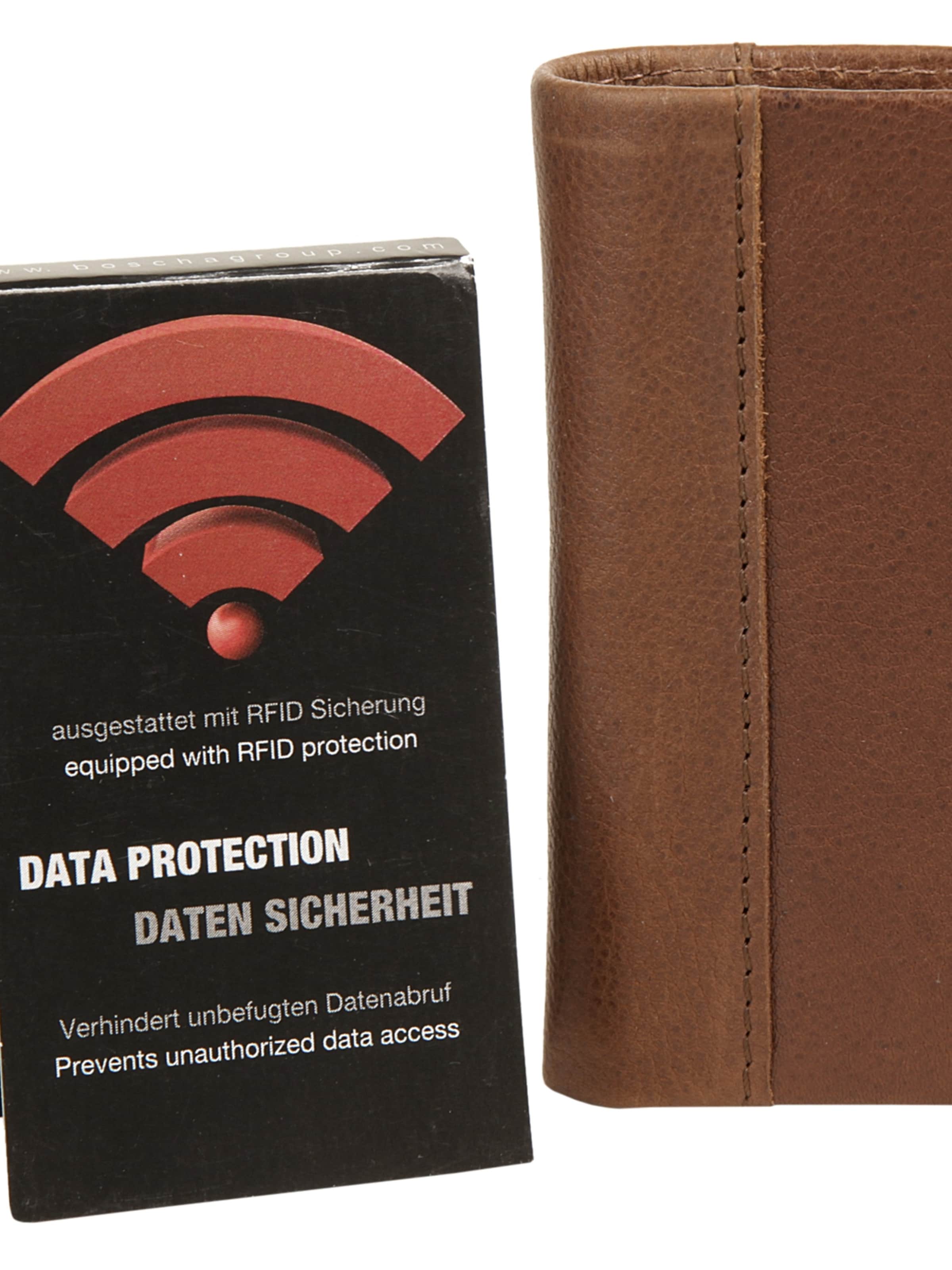 BODENSCHATZ Wallet 'Bodenschatz Geldbörse' in Brown