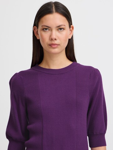 ICHI - Pullover 'Boston' em roxo