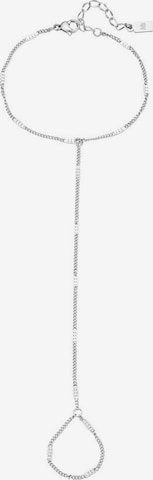 Hey Happiness Armband 'Starburst Grace' i silver: framsida
