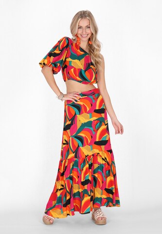IZIA Skirt 'Fashion Look' in Yellow