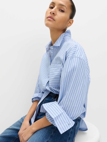 Marks & Spencer Bluse in Blau: Vorderseite