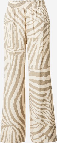 JDY Wide leg Broek 'CAMILLE' in Beige: voorkant