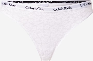 Calvin Klein Underwear Panty in White: front