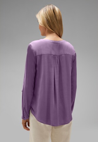 STREET ONE Bluse in Lila