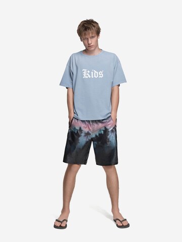 ENRAGE - Camiseta 'SINGLE STITCH TEE' en azul