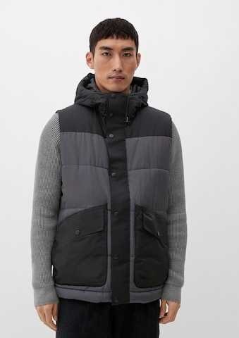 Gilet s.Oliver en gris : devant