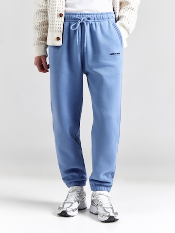 Effilé Pantalon Abercrombie & Fitch en bleu : devant