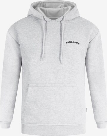 Sweat-shirt 'Rylee' Smilodox en gris : devant