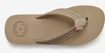 Authentic Le Jogger T-Bar Sandals in Beige