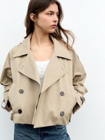 Manteau mi-saison Pull&Bear en beige