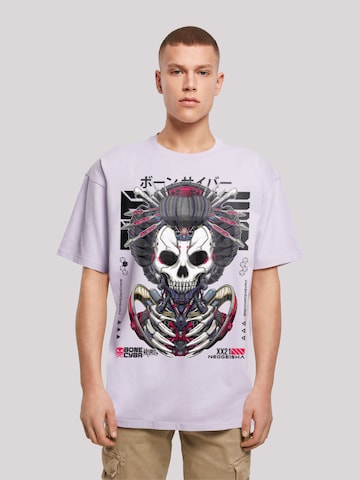 T-Shirt F4NT4STIC en violet : devant