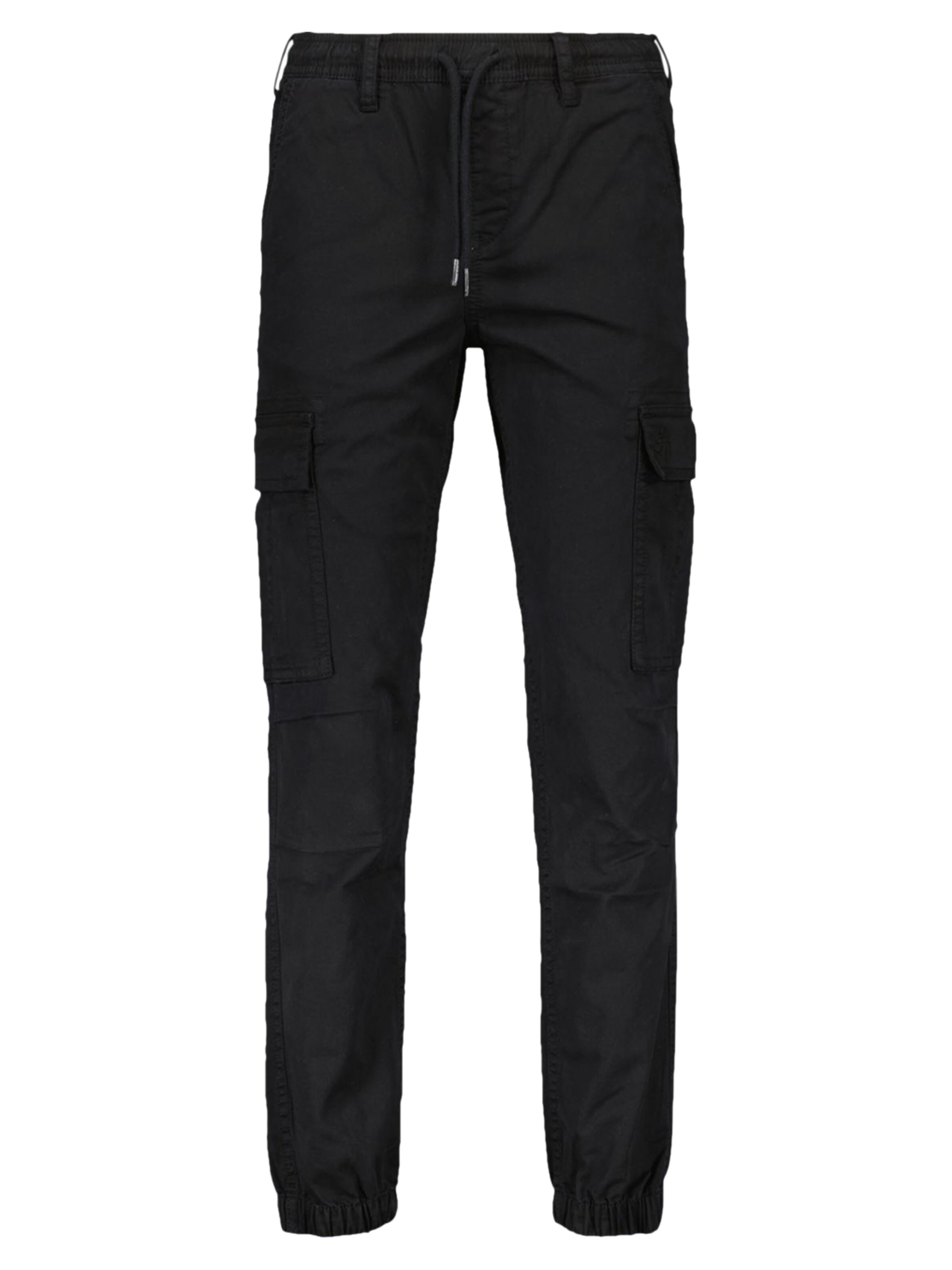 America Today Tapered Pants in Black: front
