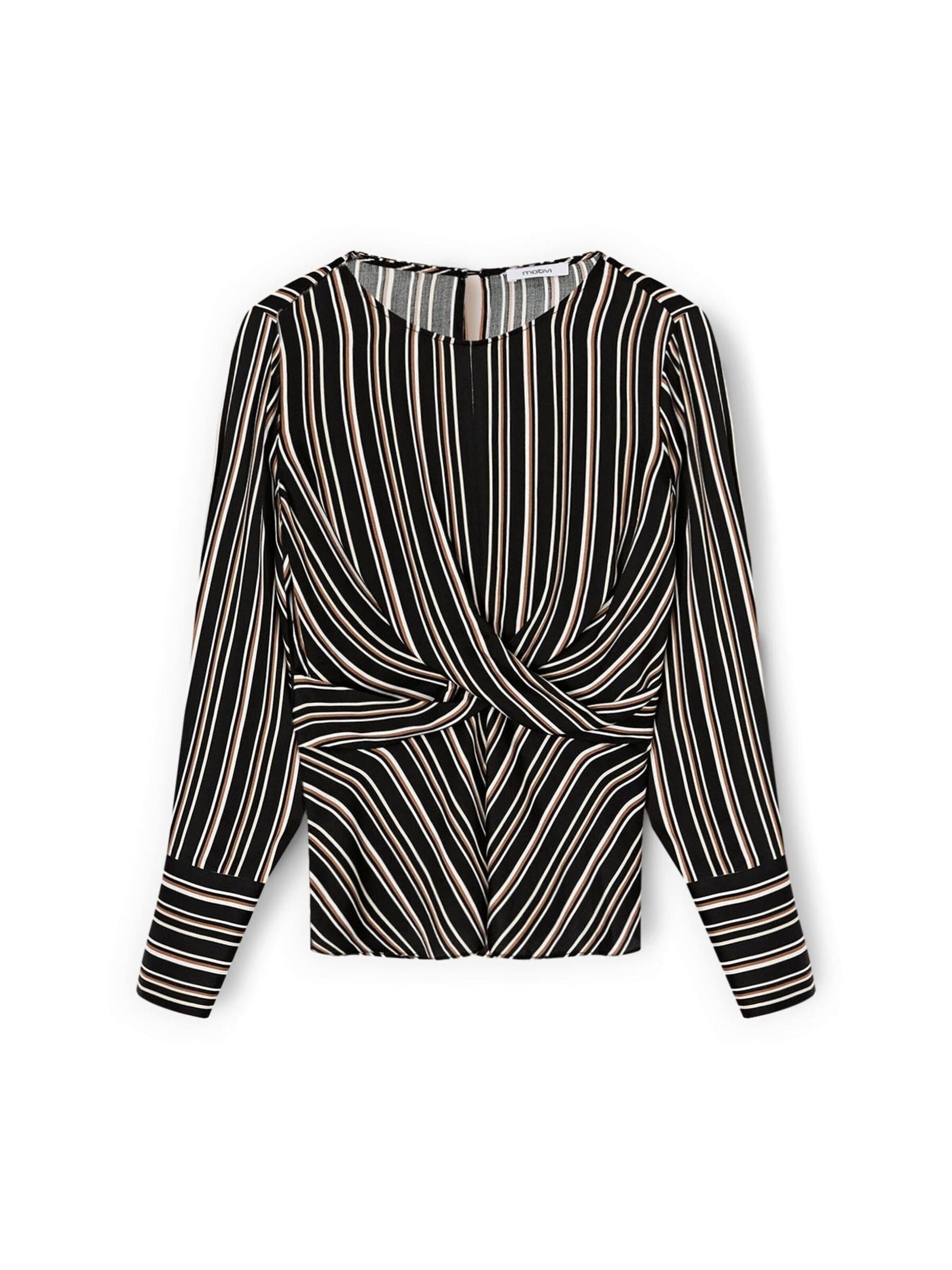 MOTIVI Blouse in Grey: front