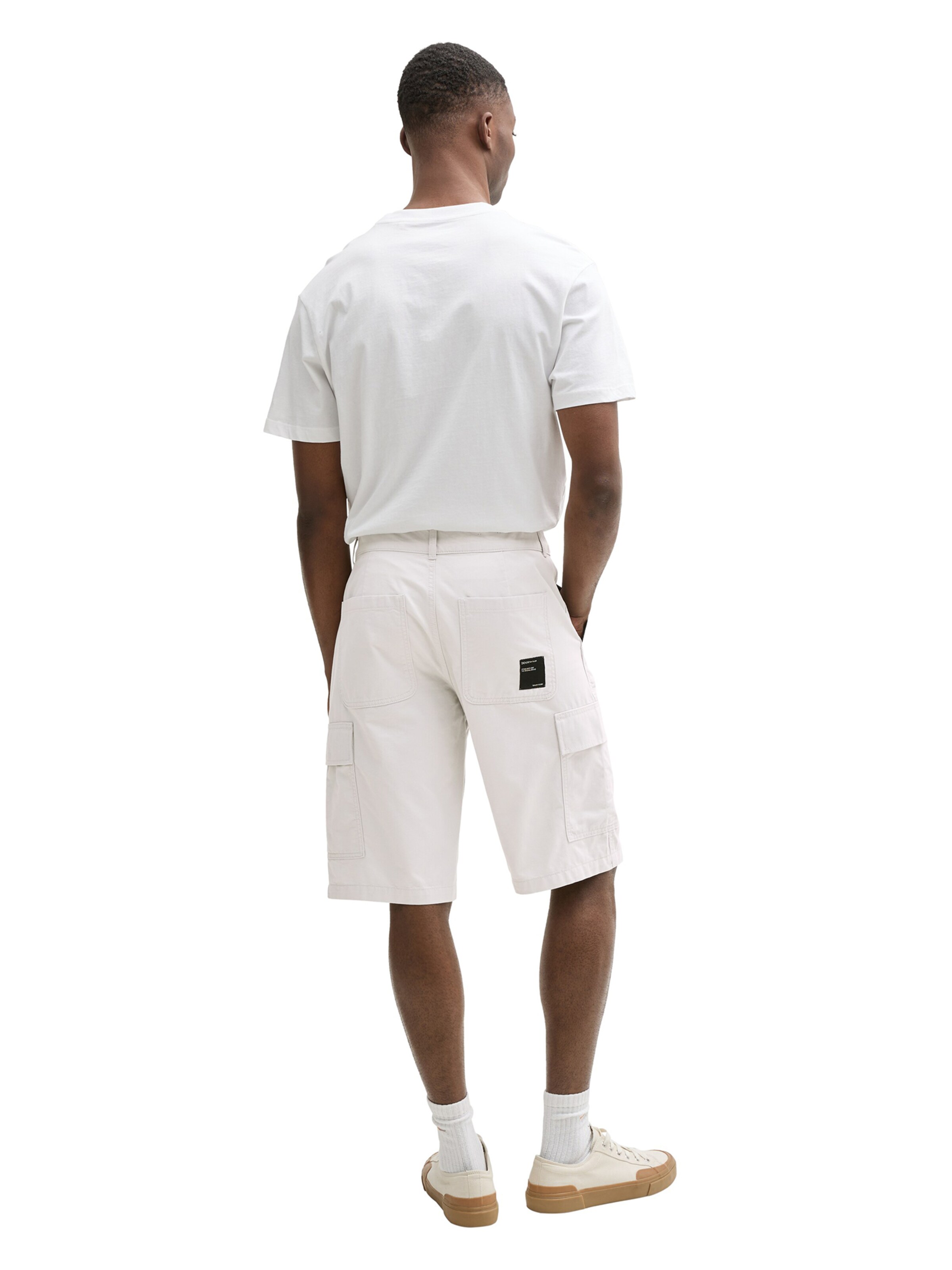 TOM TAILOR DENIM Обычный Брюки-карго в Серый