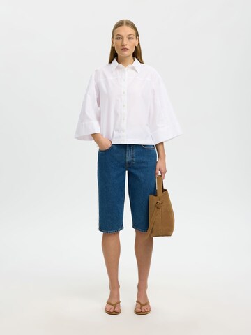 SELECTED Bluse in Weiß