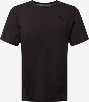 PUMA Performance Shirt in Black: front