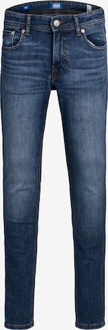 Coupe slim Jean 'Liam' Jack & Jones Junior en bleu : devant