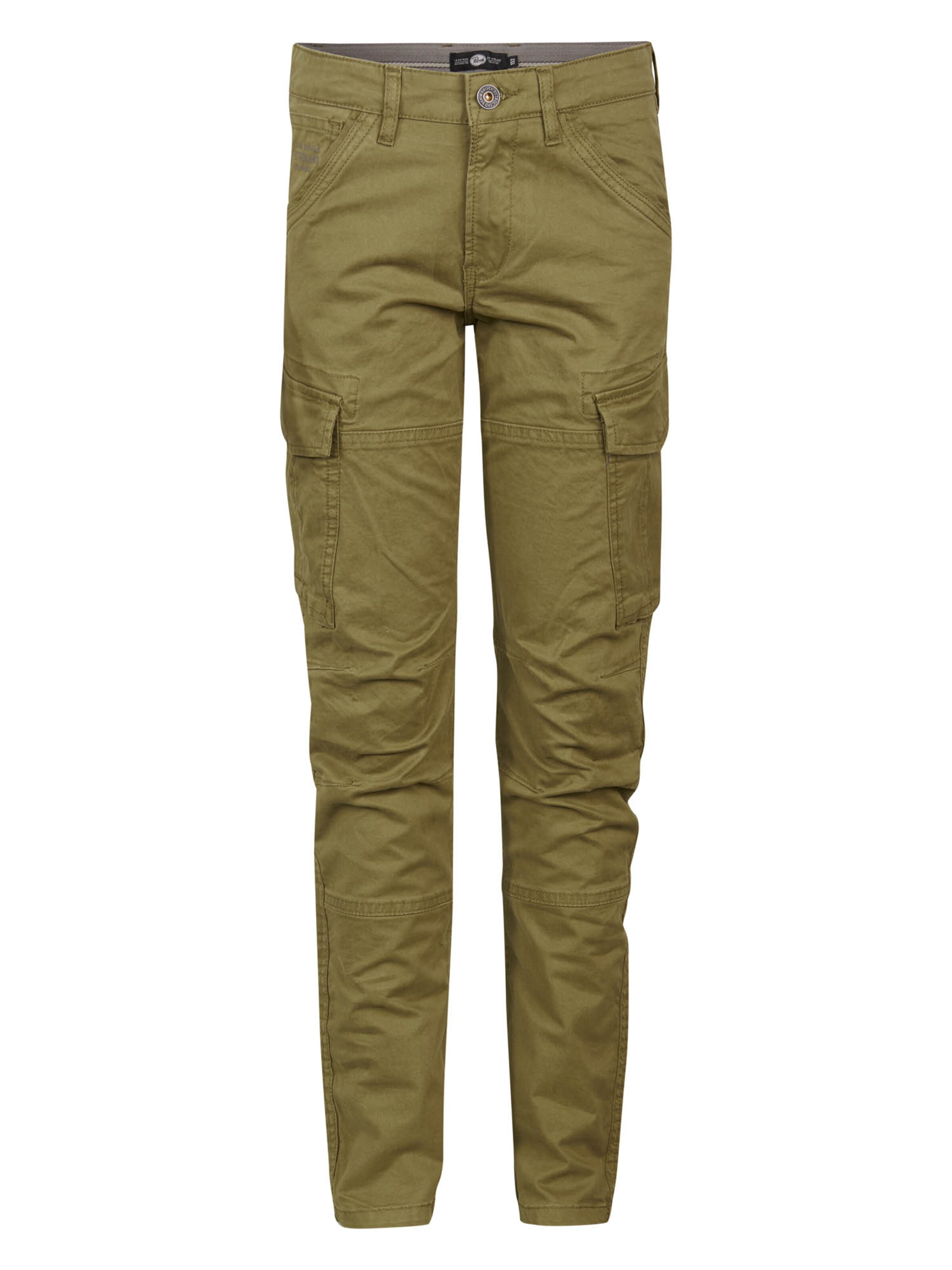 Petrol Industries Tapered Trousers 'Libby' in Green: front