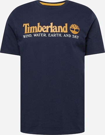 TIMBERLAND - Camisa em azul: frente