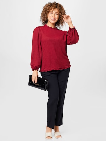 Dorothy Perkins Curve Shirt in Rood