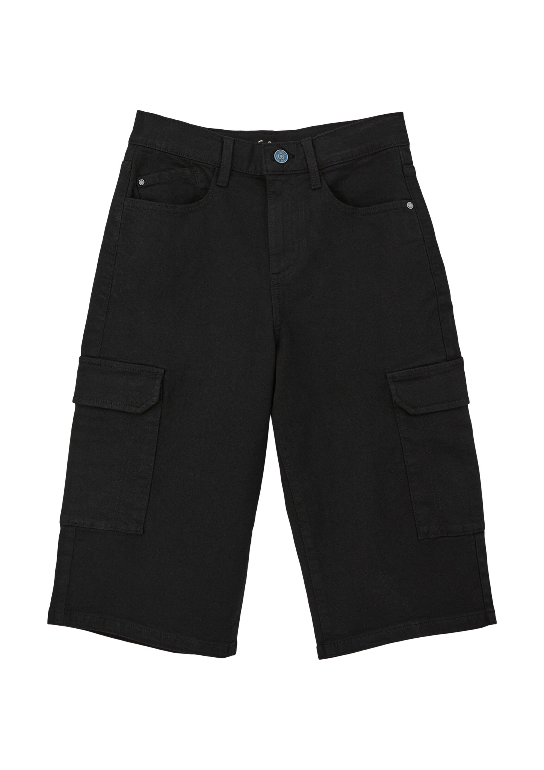 s.Oliver Široký strih Džínsy - Čierna: predná strana