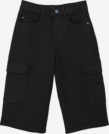 s.Oliver Wide leg Jeans in Black: front