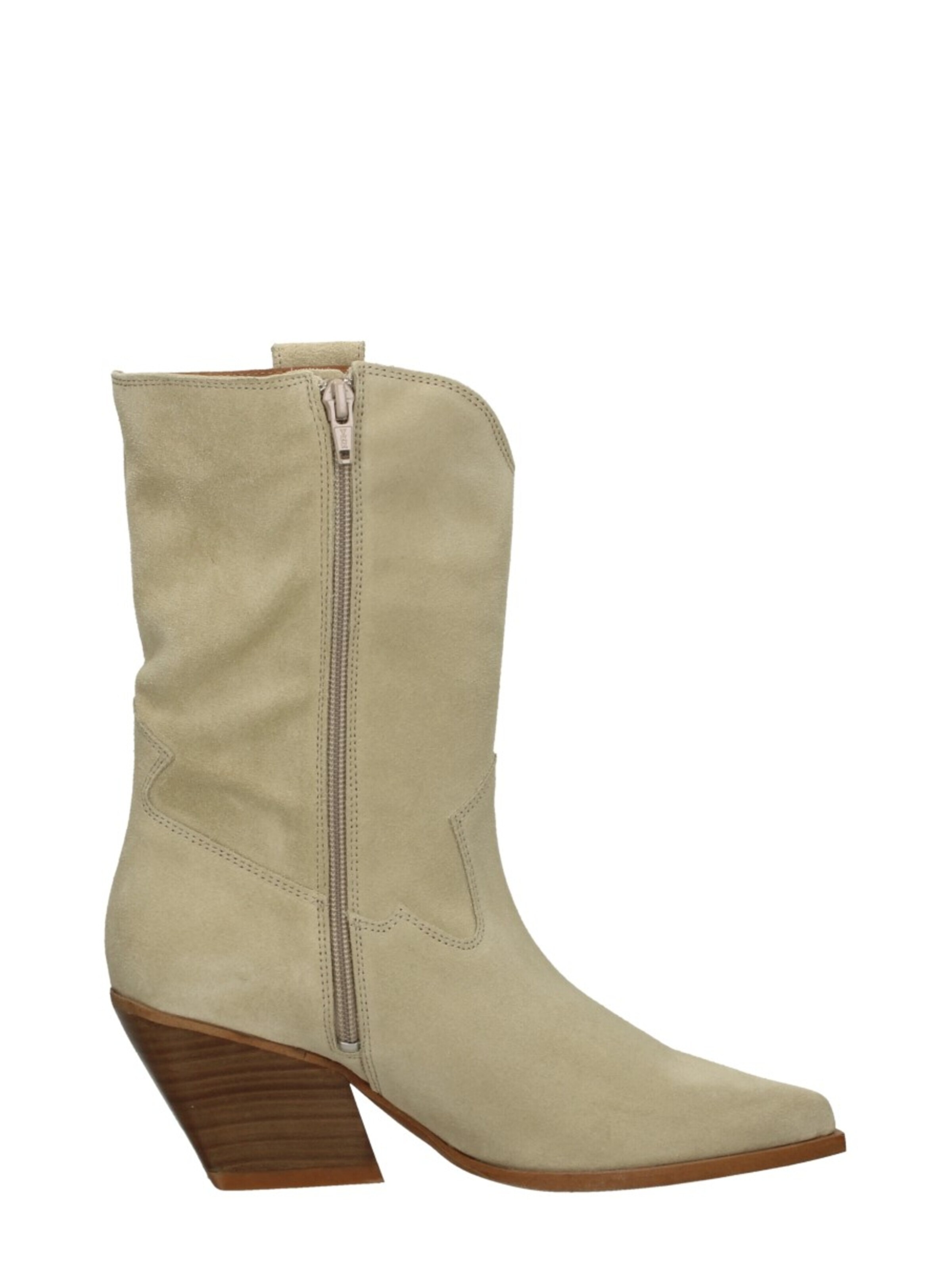 Red-Rag Boots 'Western laarsjes' in Beige