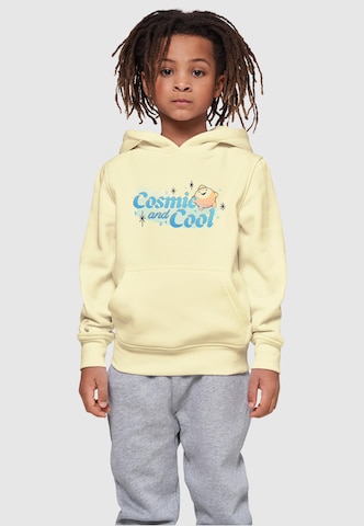 ABSOLUTE CULT Sweatshirt 'Kids Wish - Cosmic And Cool' in Gelb: predná strana