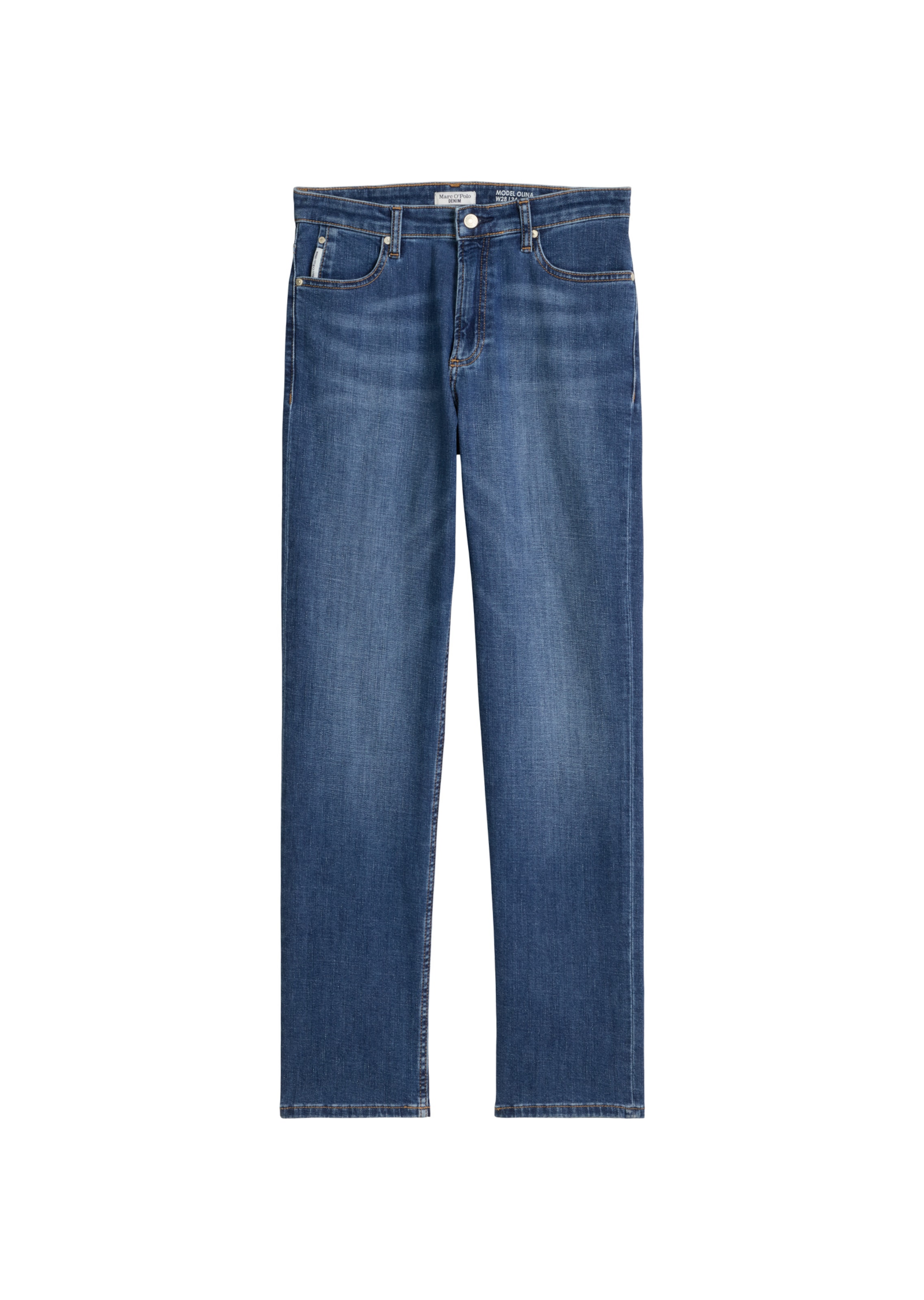 Marc O'Polo DENIM Jeans 'Olina' in Blauw: voorkant
