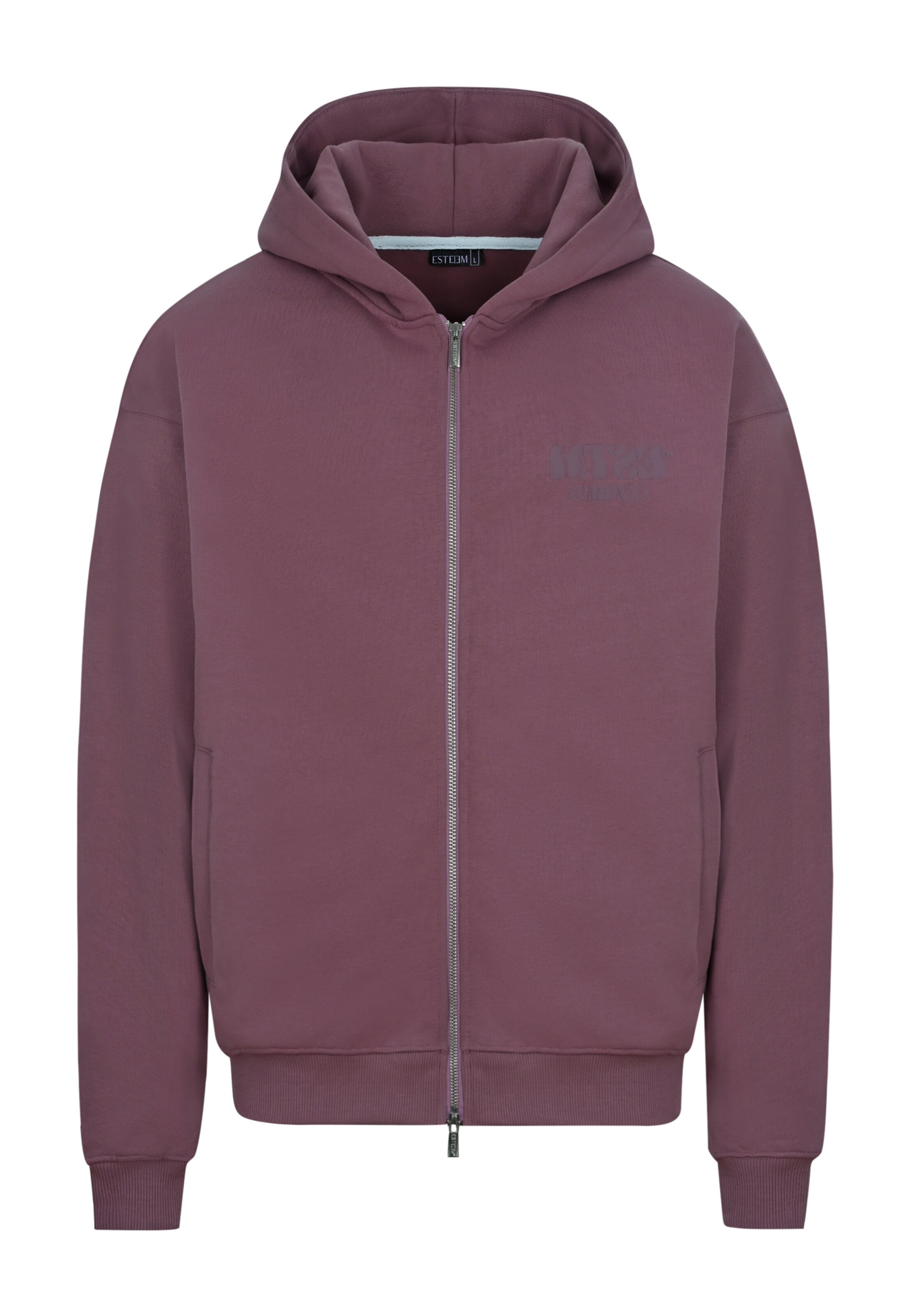 Veste de survêtement ' CMPNY ' ESTEEM en violet : devant