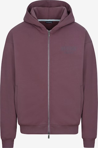 ESTEEM Collegetakki ' CMPNY ' värissä lila: etupuoli