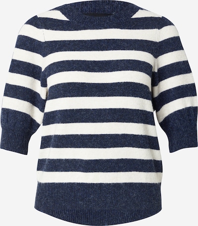 Megztinis 'VMDOFFY' iš VERO MODA, spalva – tamsiai mėlyna / balta, Prekių apžvalga