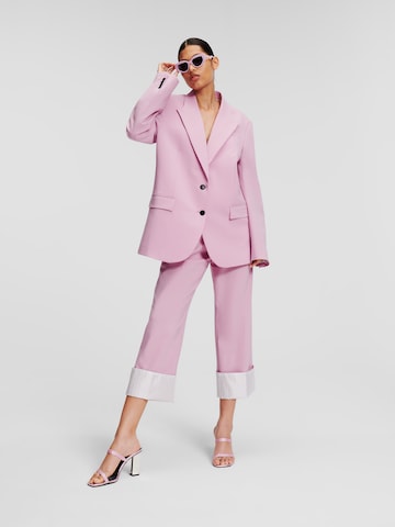 Karl Lagerfeld Blazer | vijolična barva