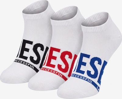 DIESEL Stopalice 'SKM-GOST-THREEPACK' veličine 35-38 u bijela, Pregled proizvoda