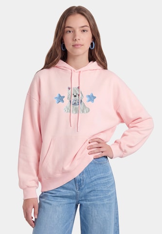 MYMO - Sudadera en rosa: frente