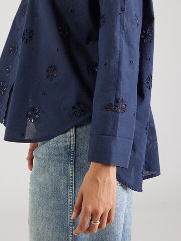 Camicia da donna 'ONLNEW LINA GRACE' di ONLY in blu