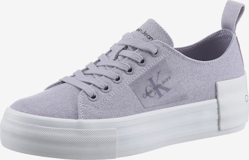 Calvin Klein Jeans Sneaker in Lila: predná strana