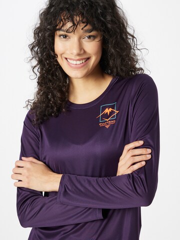 ASICS Sportshirt 'Fuyitrail' in Lila