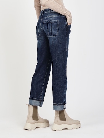 Gang Regular Jeans '94THELMA WORKER' in Blauw