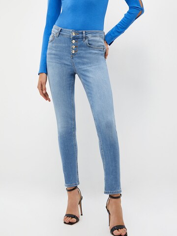 Liu Jo - Skinny Vaquero en azul: frente