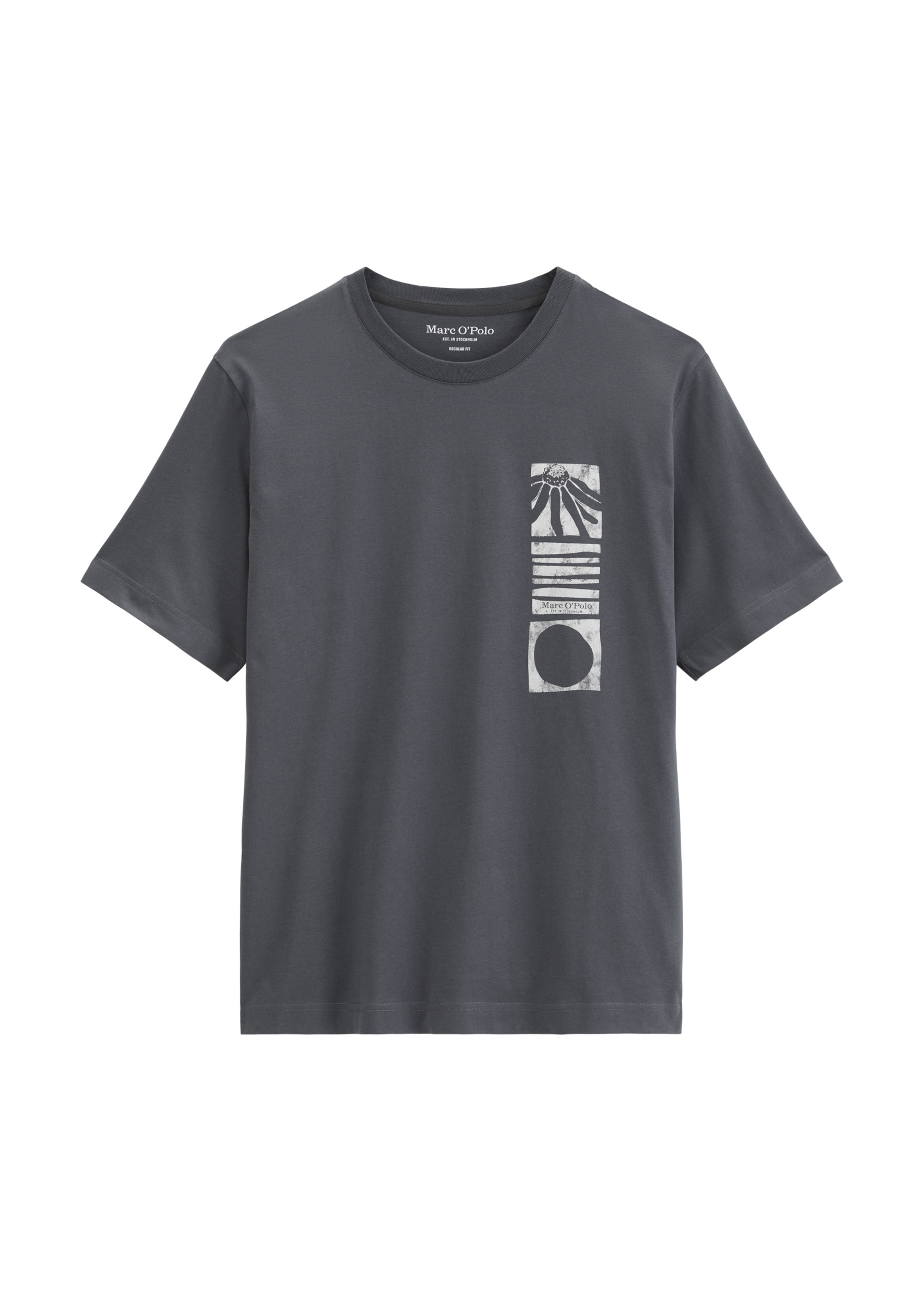 Marc O'Polo Shirt in Grey: front