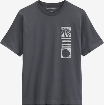 T-Shirt Marc O'Polo en gris : devant