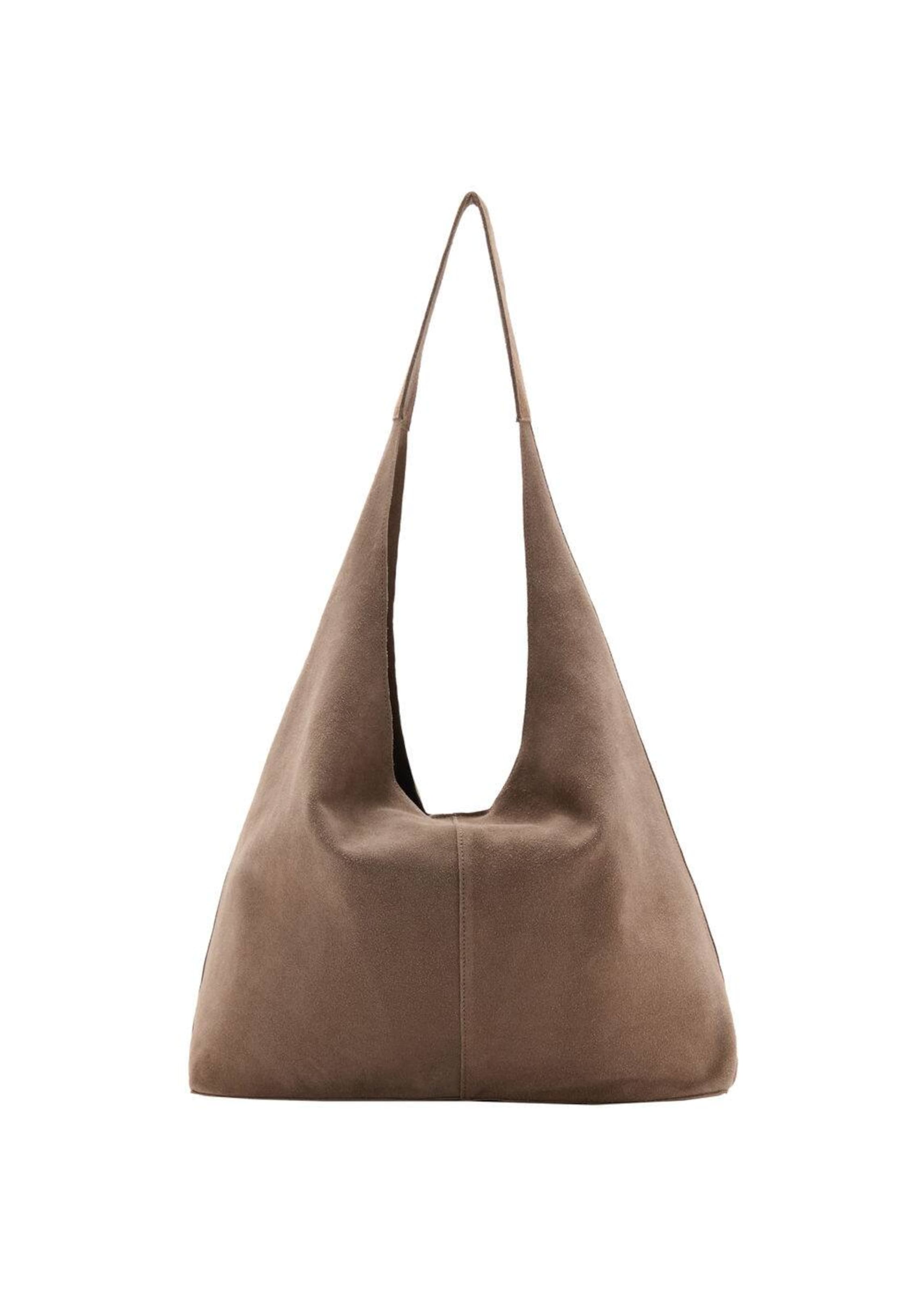 MANGO TEEN Shopper 'Safarit' in Braun: Vorderseite