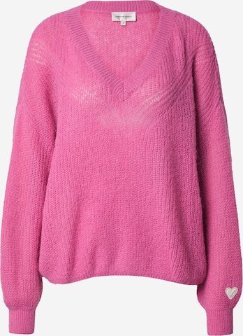 Pullover 'Airy' di Fabienne Chapot in rosa: frontale