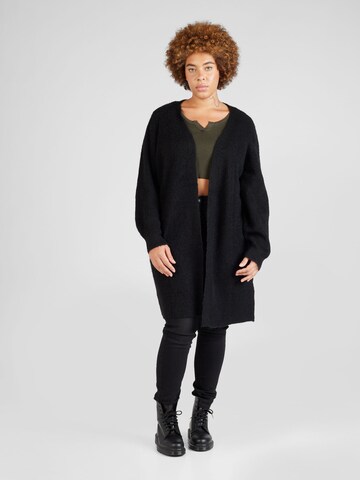 melns Vero Moda Curve Adīta jaka 'MILI': no priekšpuses